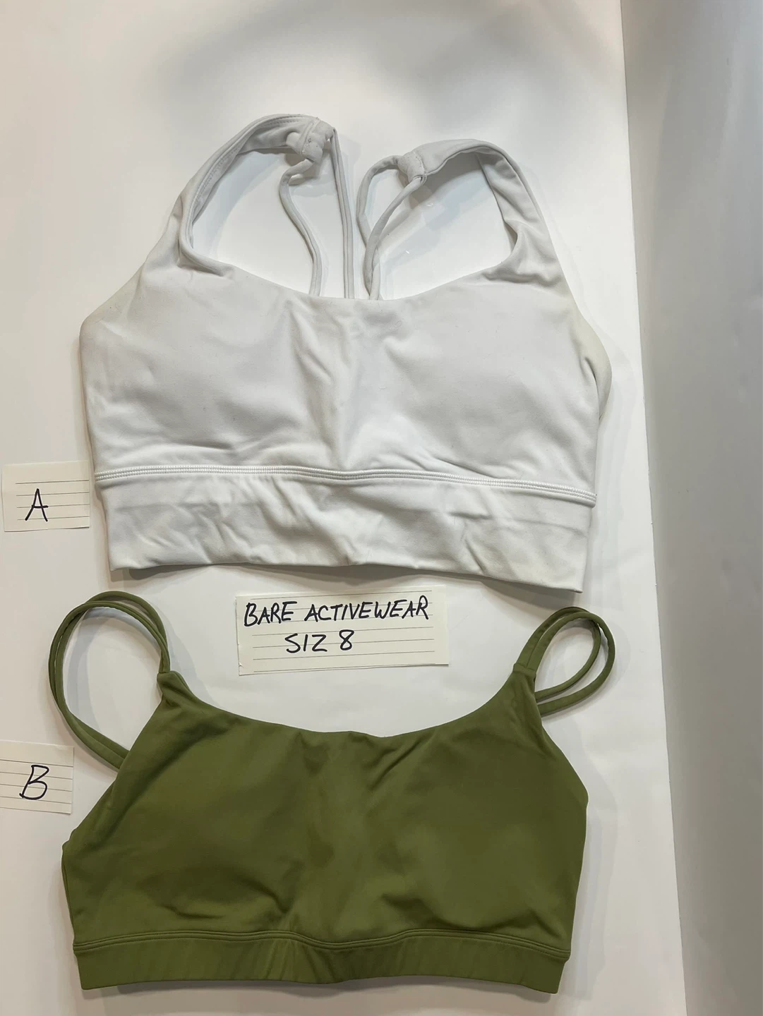 Bare Activewear Sports Bras - Size 8 - photo 2