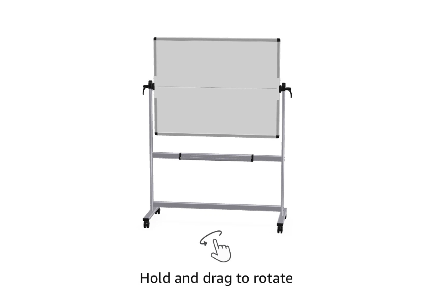 Double-Sided Rolling Whiteboard 47.2" x 35.4" - photo 2
