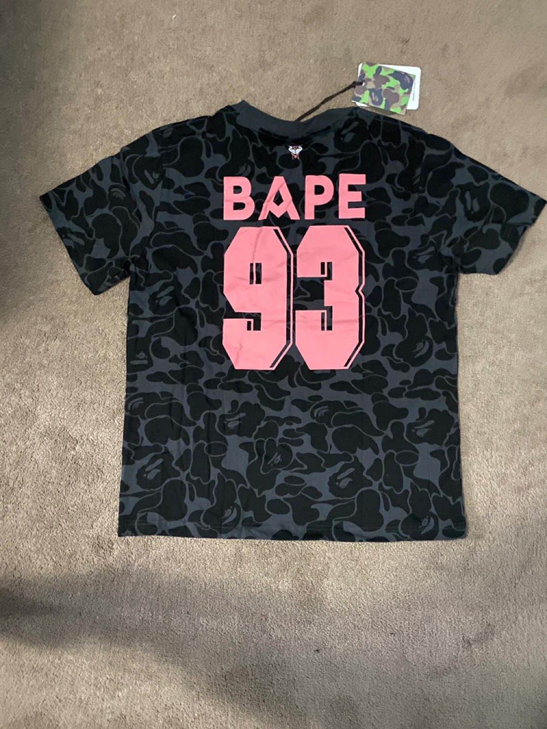 A Bathing Ape BAPE Miami Football T-Shirt - photo 2