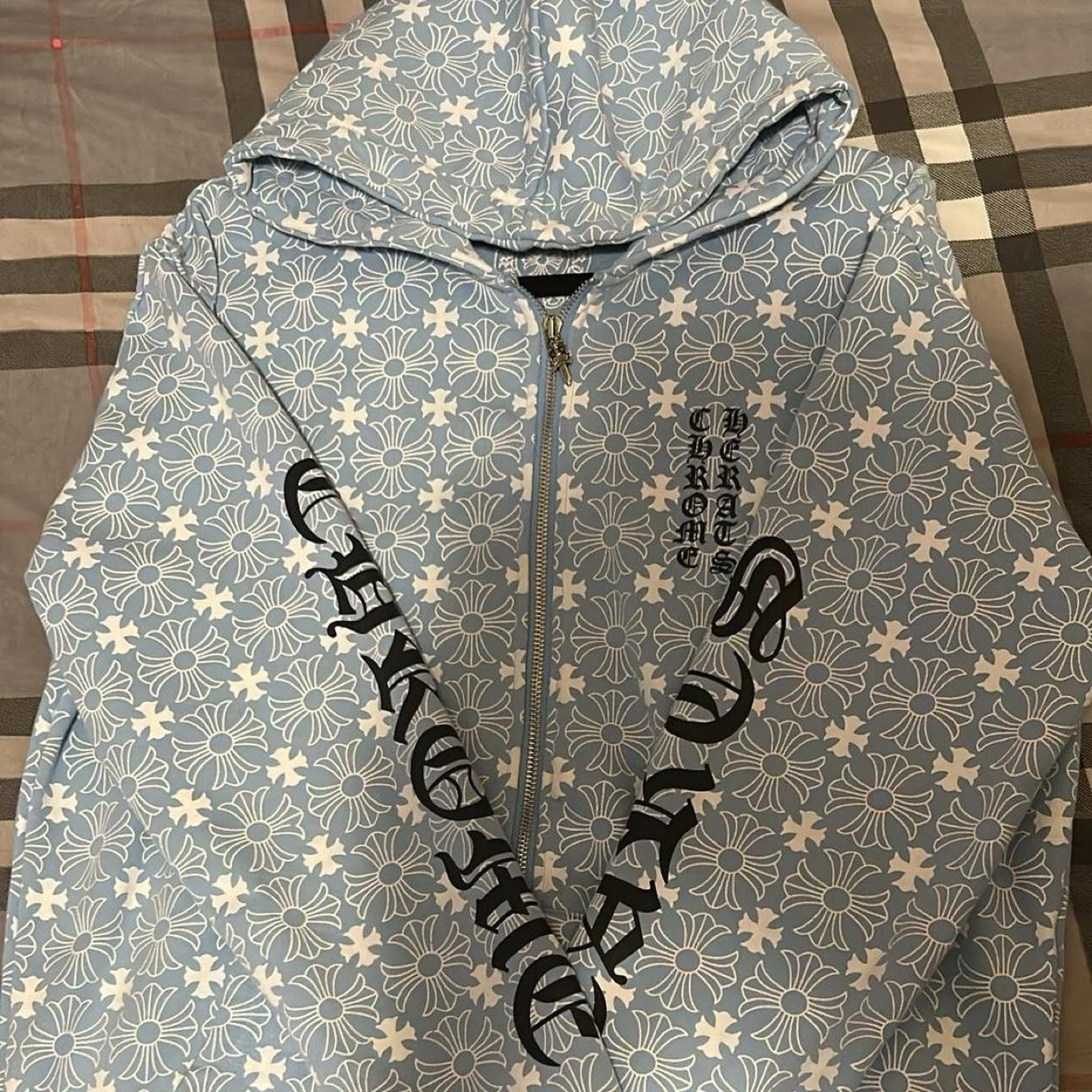 Chrome Hearts Zip Up Hoodie