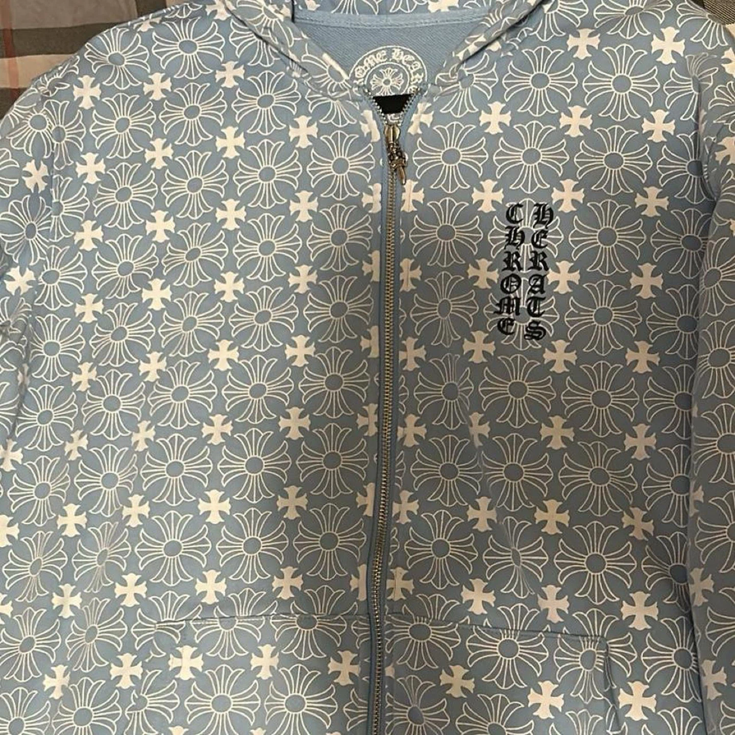 Chrome Hearts Zip Up Hoodie - photo 2