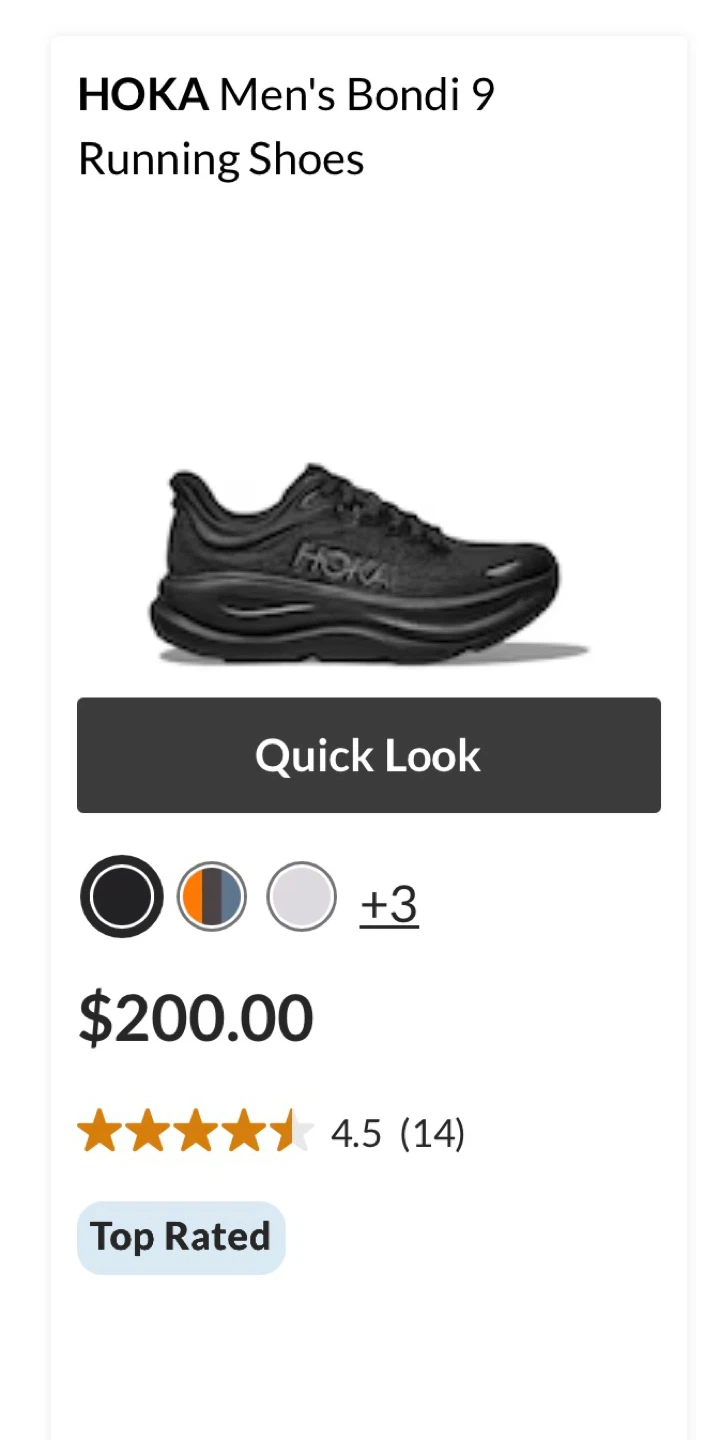 HOKA Men's Bondi 9 Running Shoes - photo 3