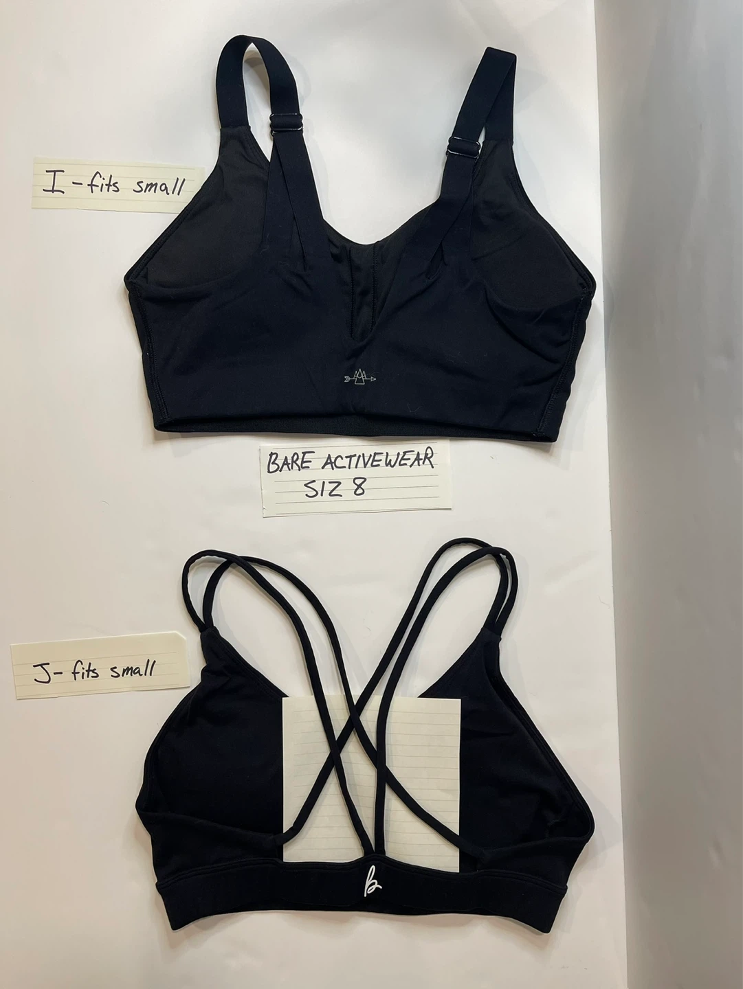 Bare Activewear Sports Bras - Size 8 - photo 3