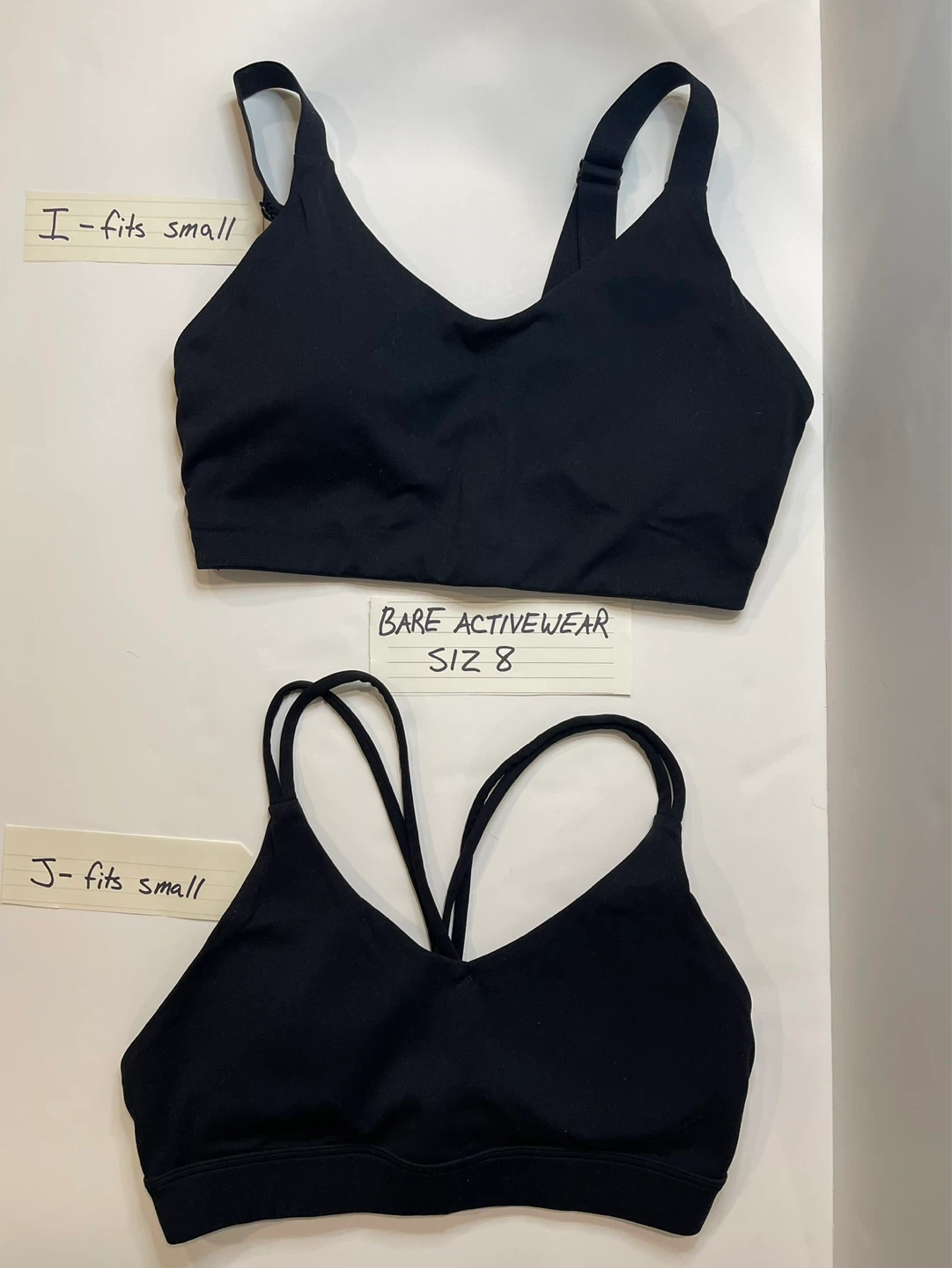 Bare Activewear Sports Bras - Size 8 - photo 2