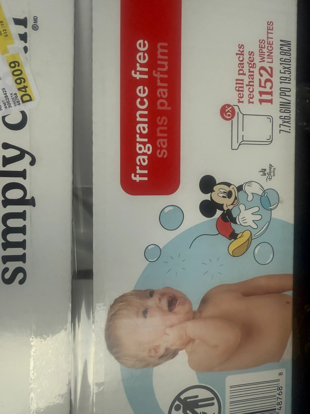 Huggies Simply Clean Fragrance-Free Wipes (1152 Count) - photo 3