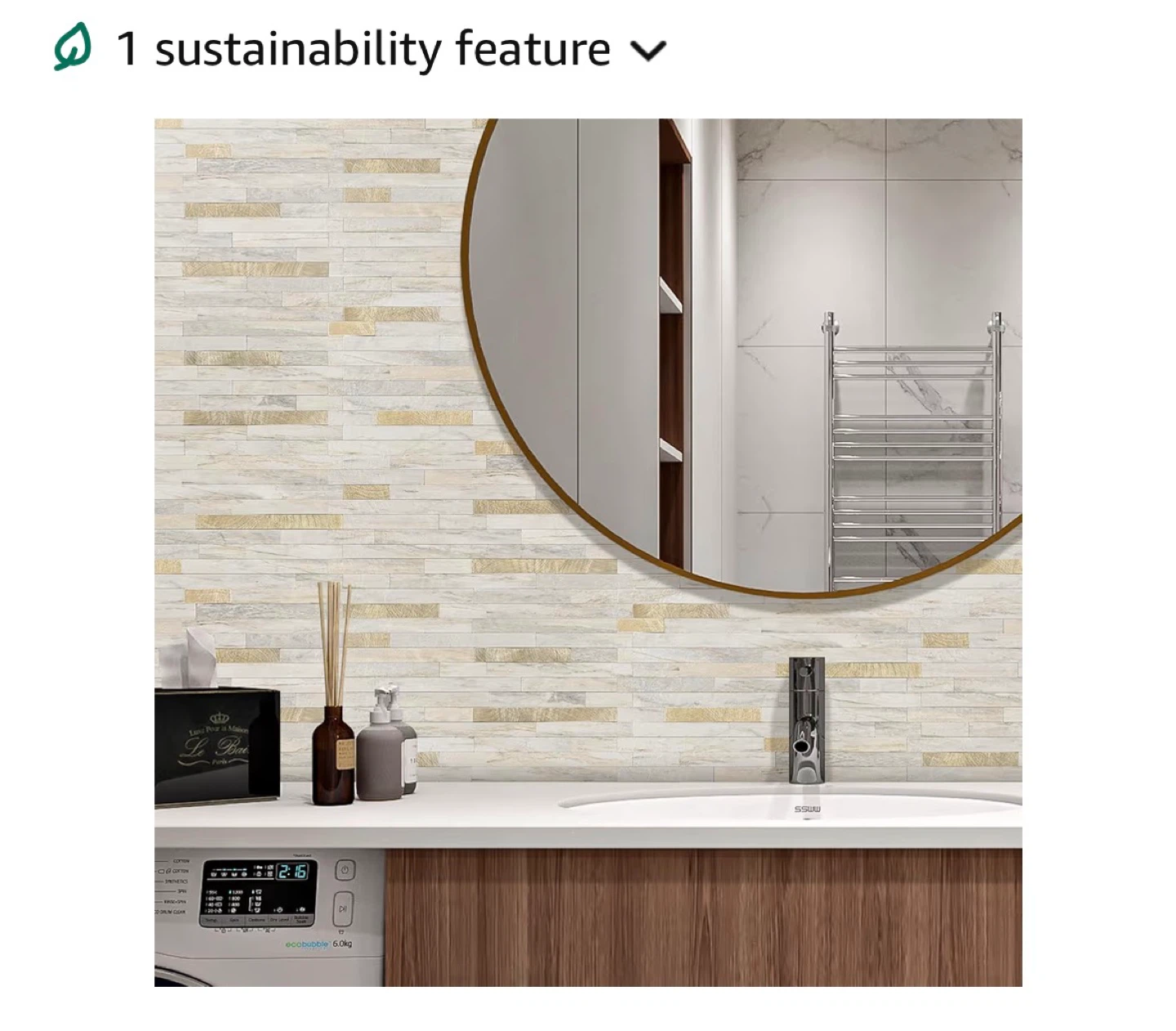 STICKGOO PVC Tiles - Wood Look Backsplash - photo 2
