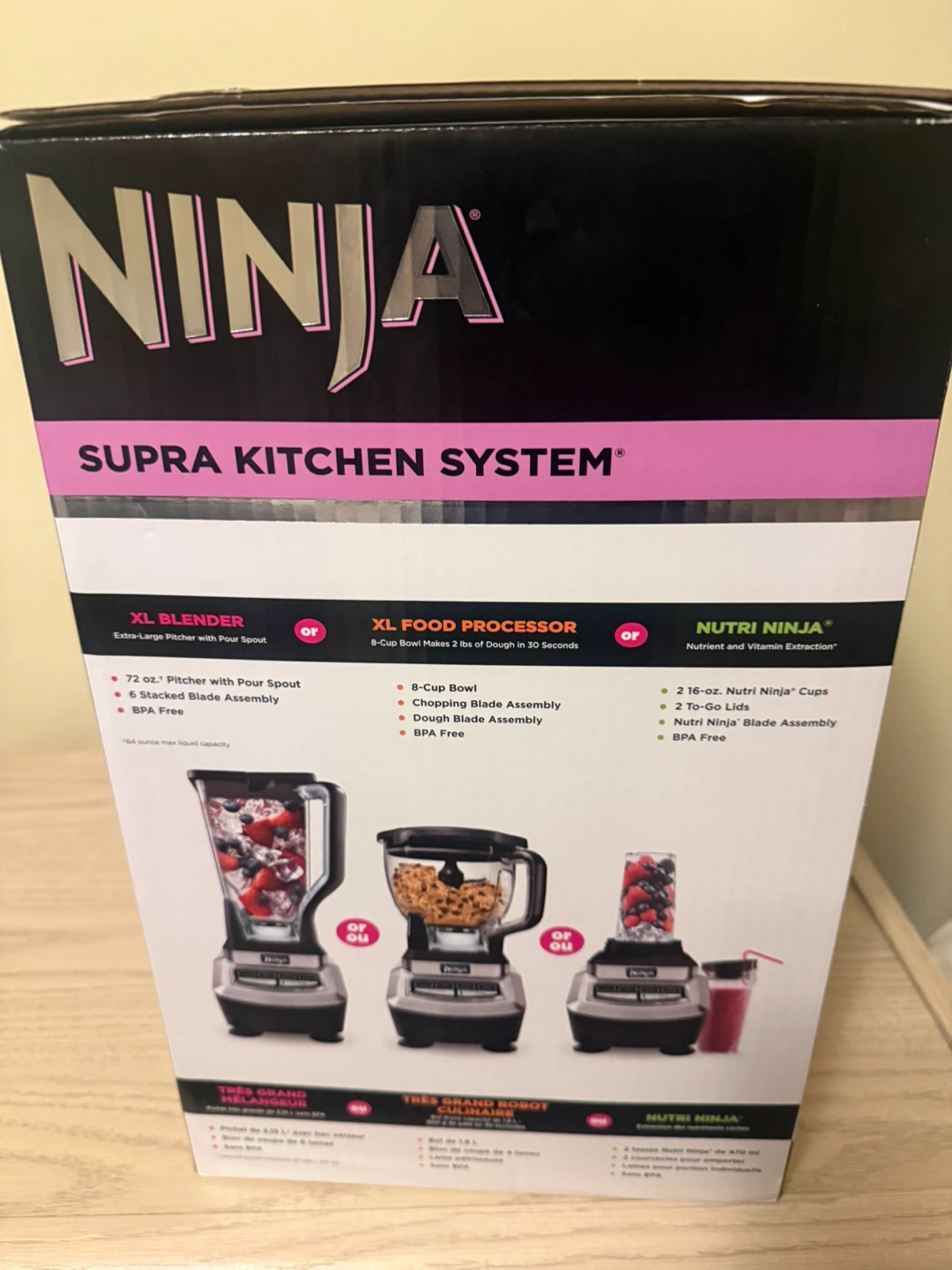 Ninja Supra Kitchen System 1200 Watt Blender - photo 2