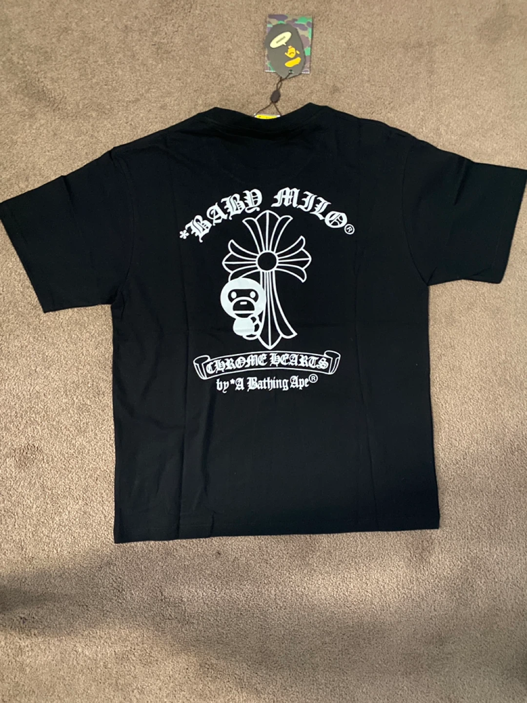 Chrome Hearts x Baby Milo T-Shirt Black - photo 2