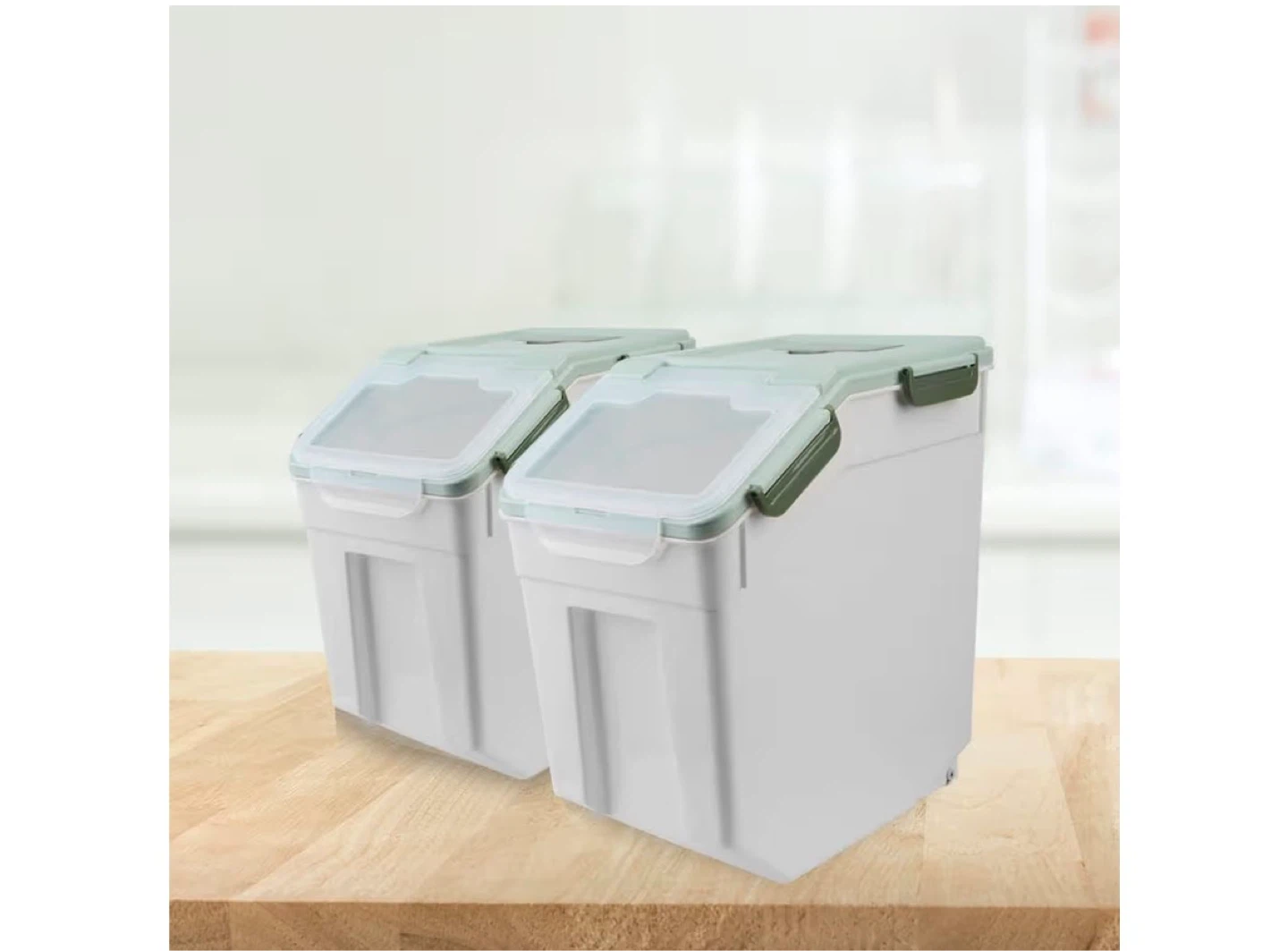 Set of 2 Food Storage Containers with Lids - photo 5