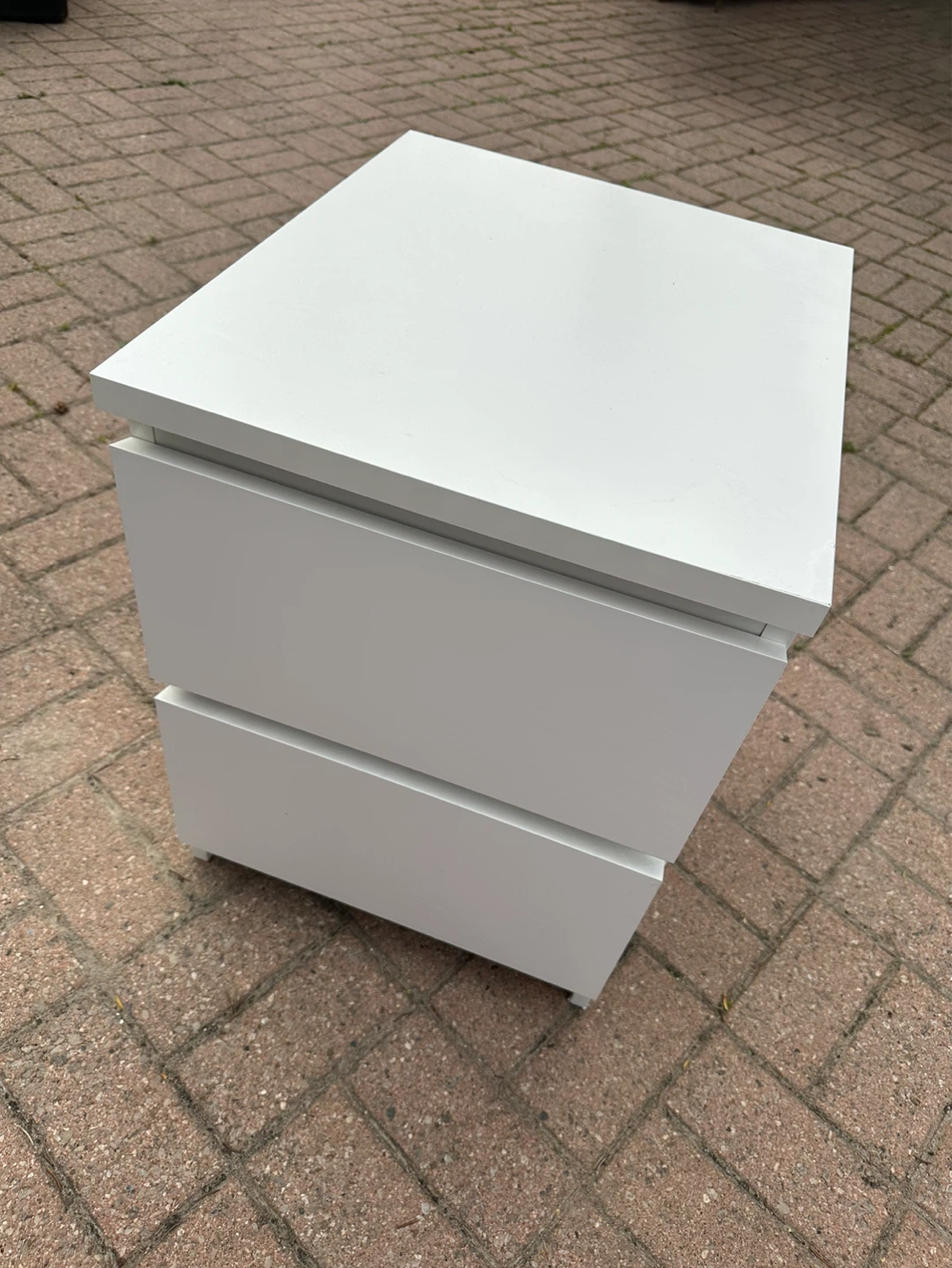 $60 FOR TWO, MOVING SALE - 2 Drawer Cabinet Chest