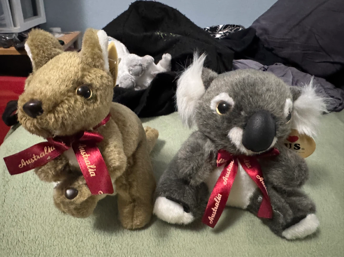 I ❤️AUS plush set (kangaroo, and koala) with tags
