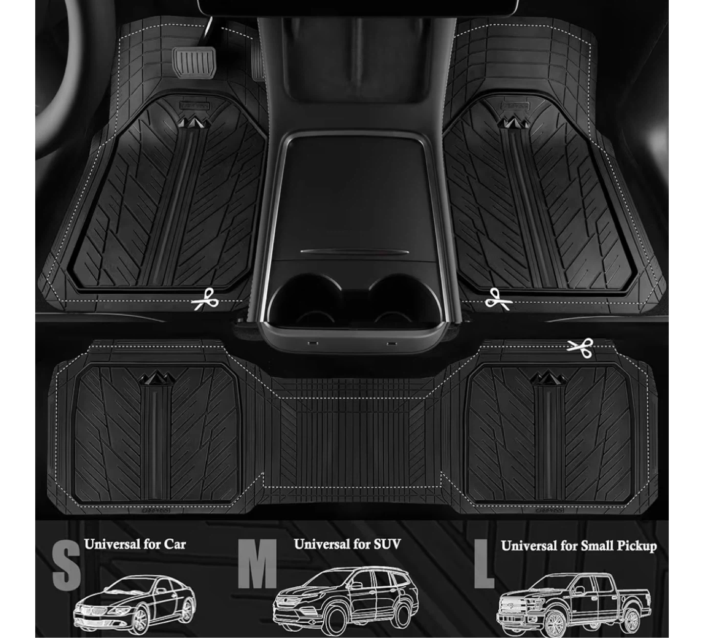 CARPASS All Season Floor Mats for Car/SUV/Pickup - photo 4