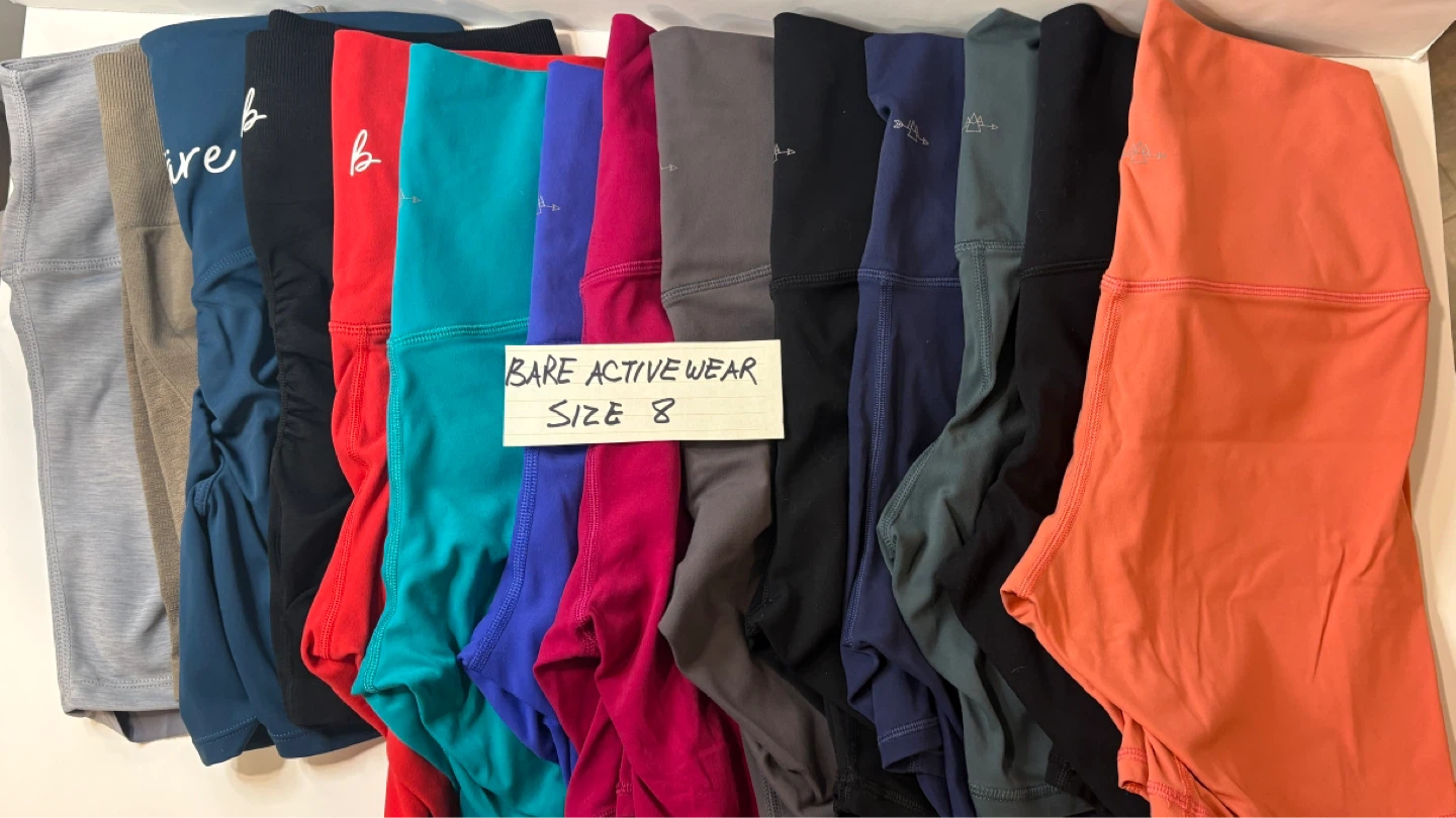 Bare Activewear Shorts-Size 8