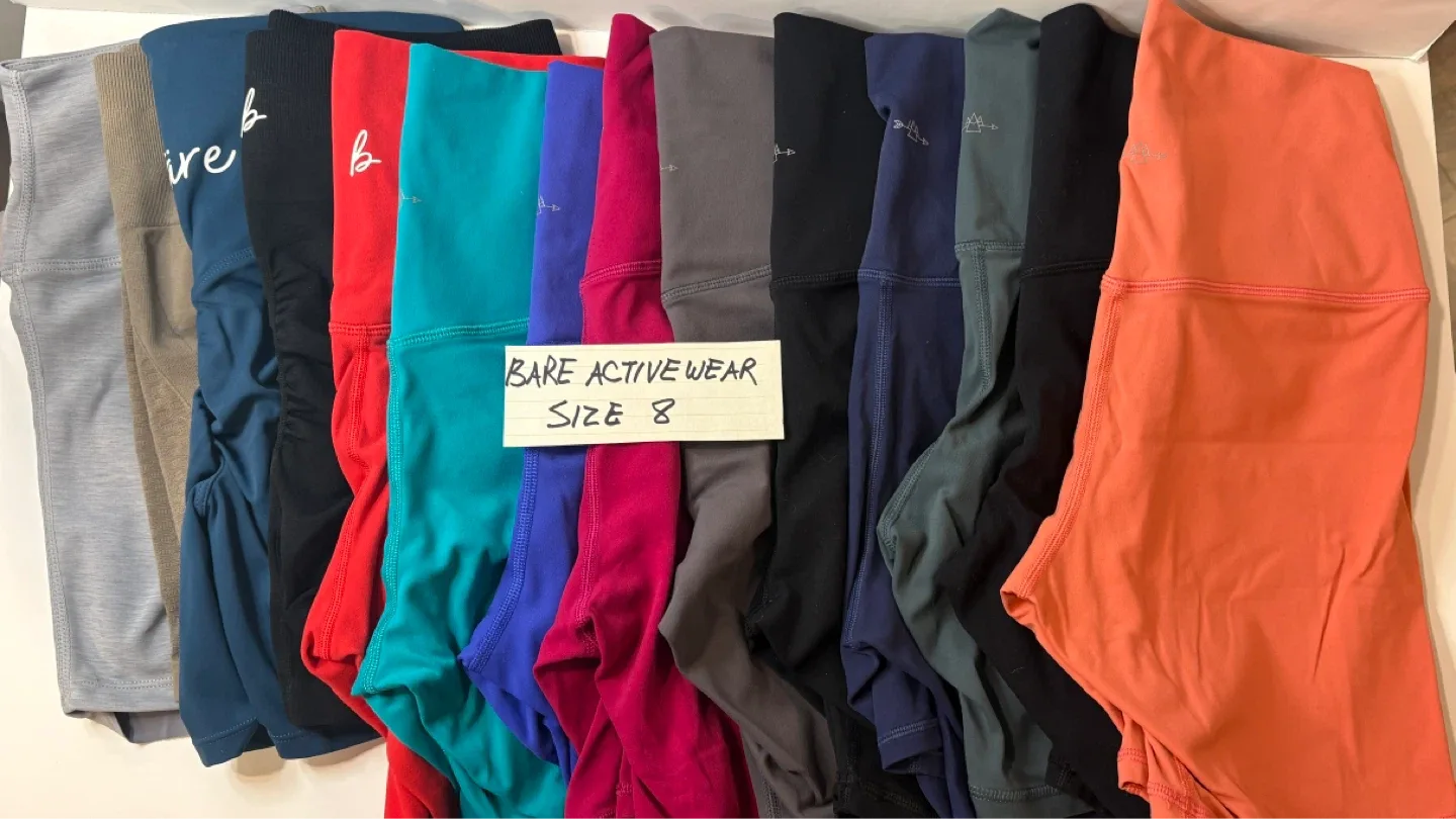 Bare Activewear Shorts-Size 8