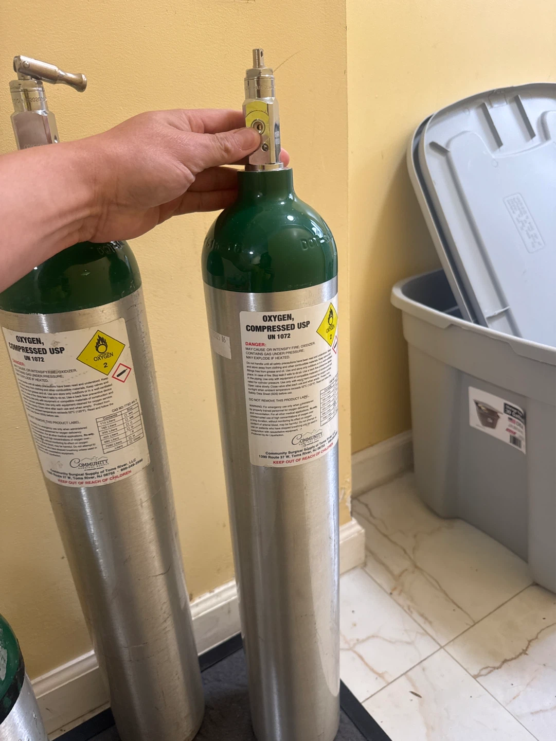 Oxygen Compressed USP Cylinder - photo 5