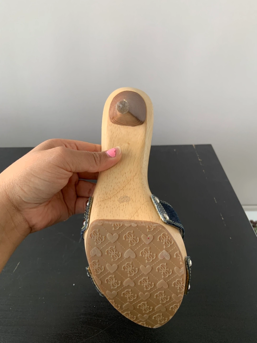 Y2K Vintage Denim Guess Heels - photo 5