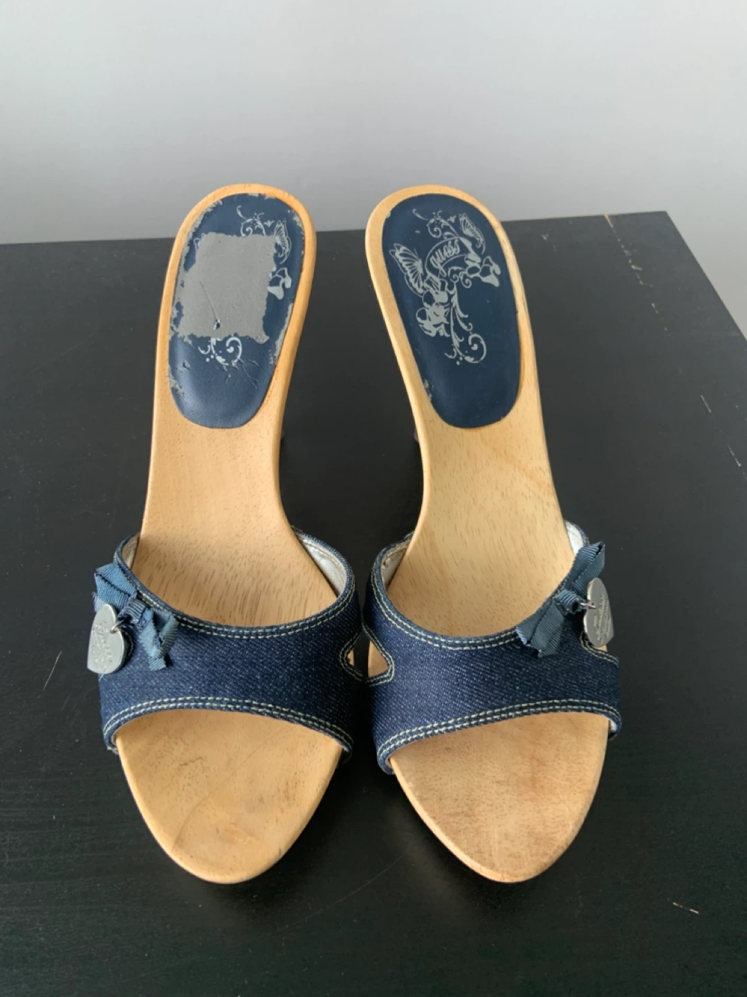 Y2K Vintage Denim Guess Heels - photo 2
