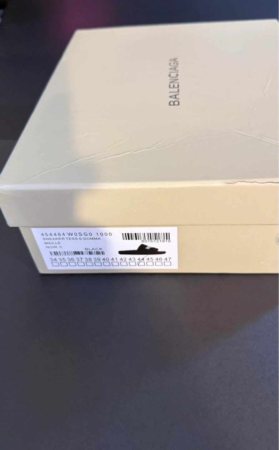 Balenciaga Black Fleece Slides