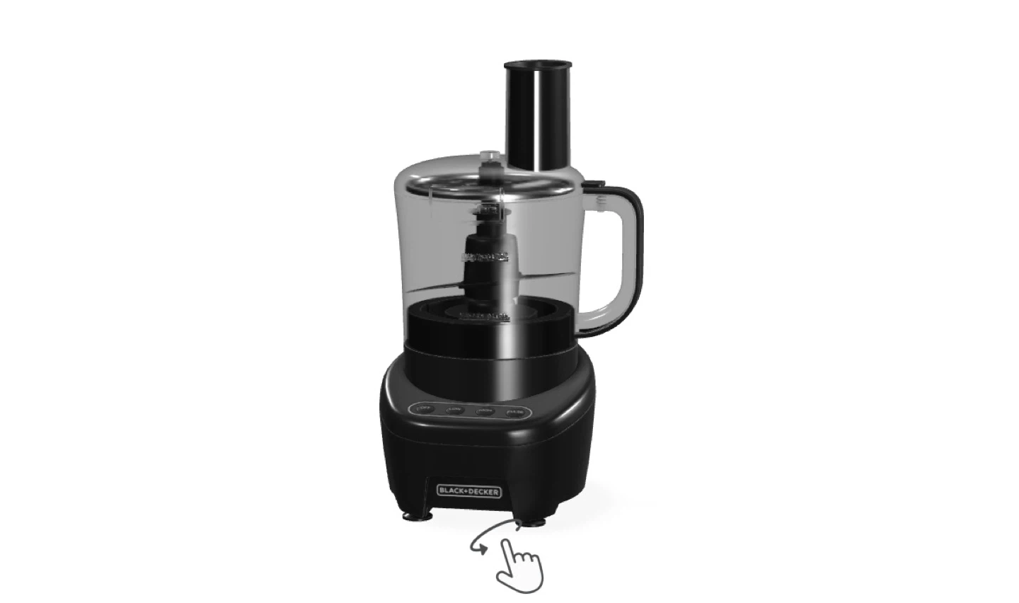 BLACK+DECKER 8-Cup Food Processor - photo 2