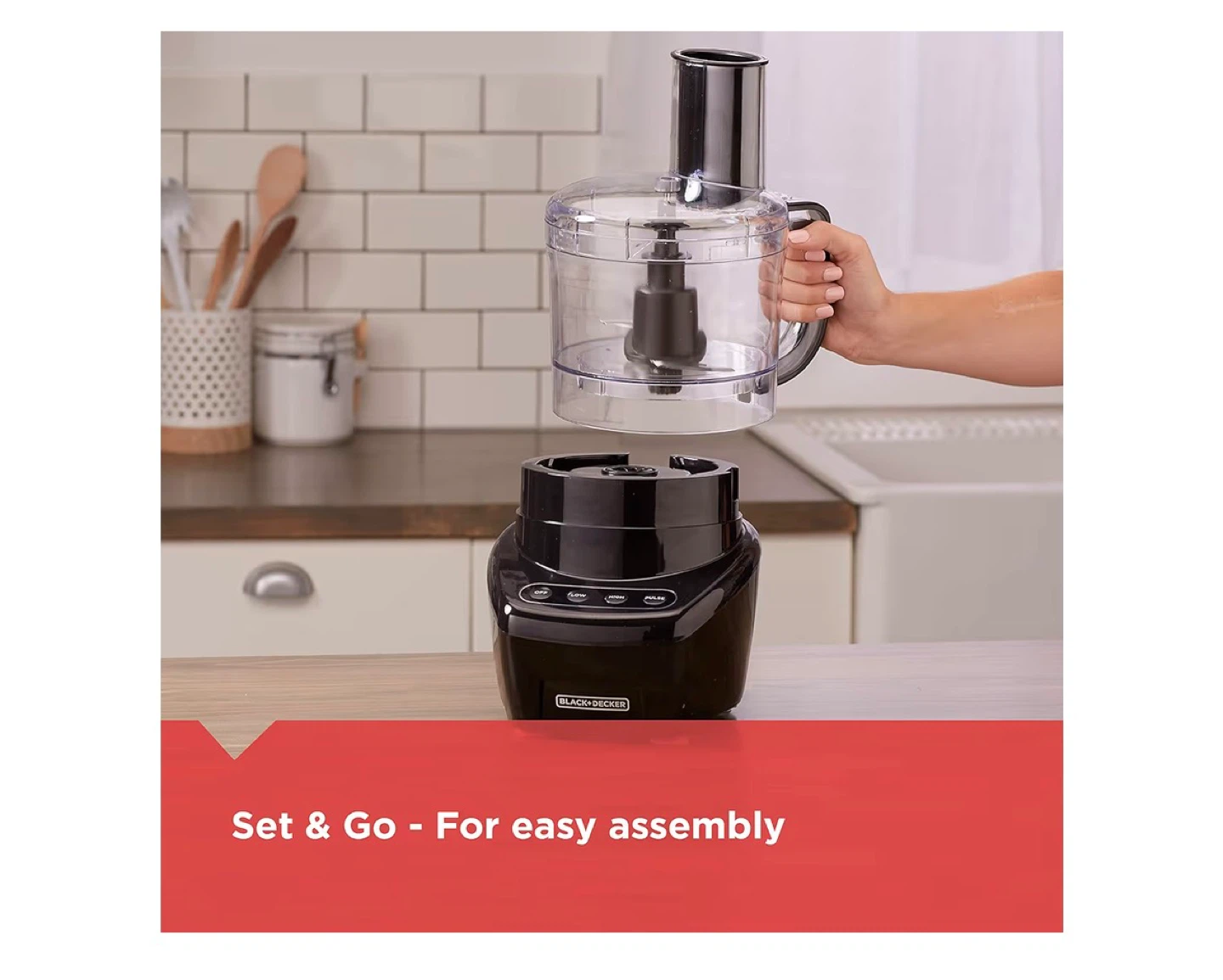 BLACK+DECKER 8-Cup Food Processor - photo 3
