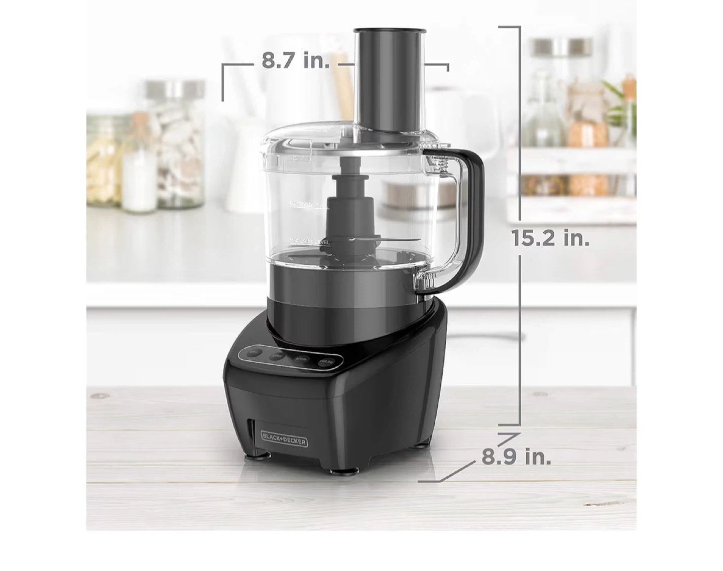 BLACK+DECKER 8-Cup Food Processor - photo 5