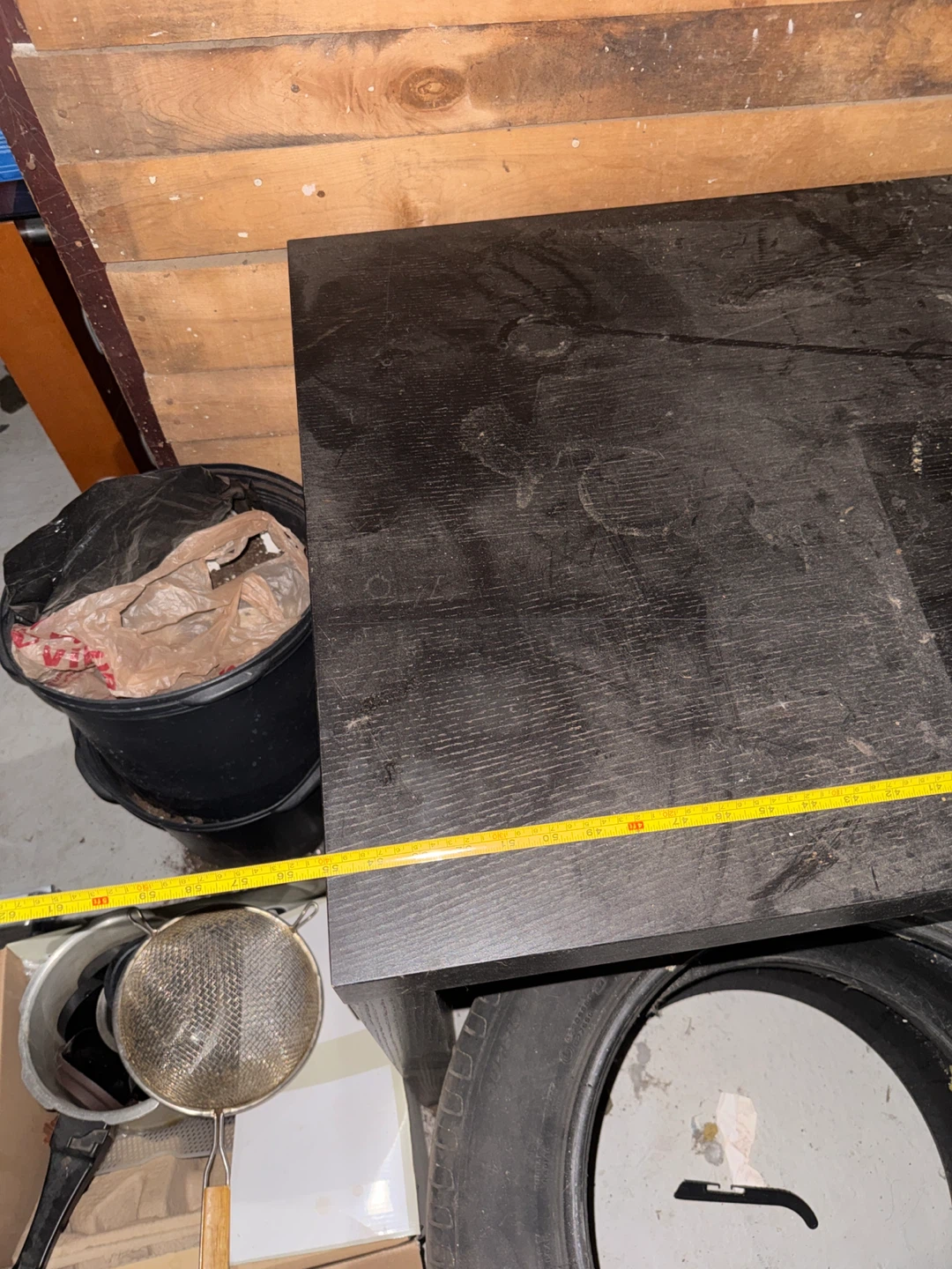 Black Desk with Storage - photo 3