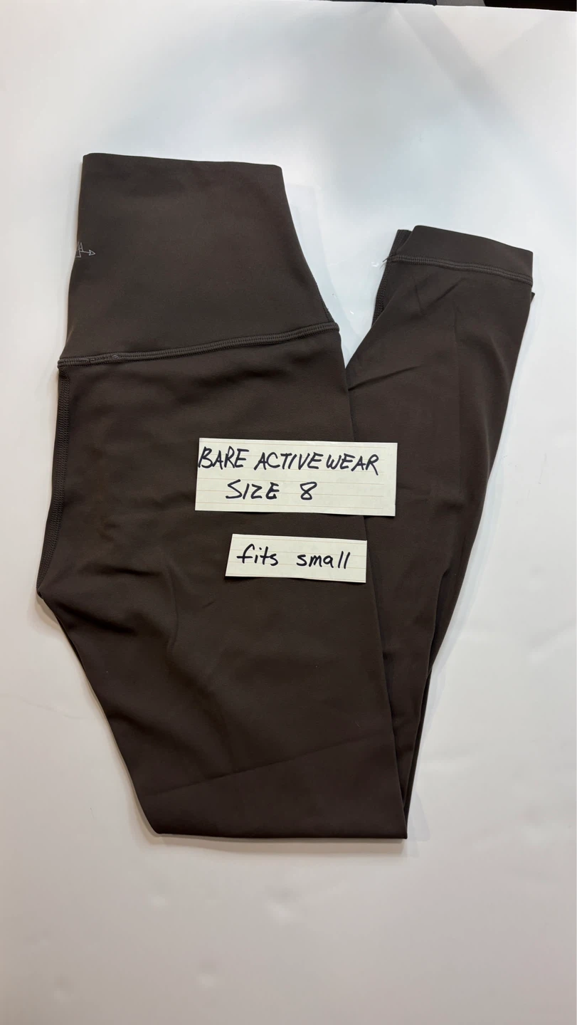 Bare Activewear Ribbed Leggings Size 8 - photo 2