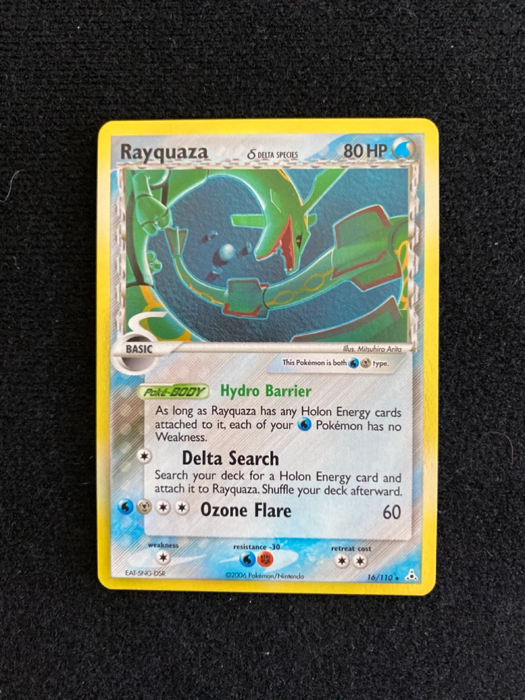 Rayquaza delta species #16 holo