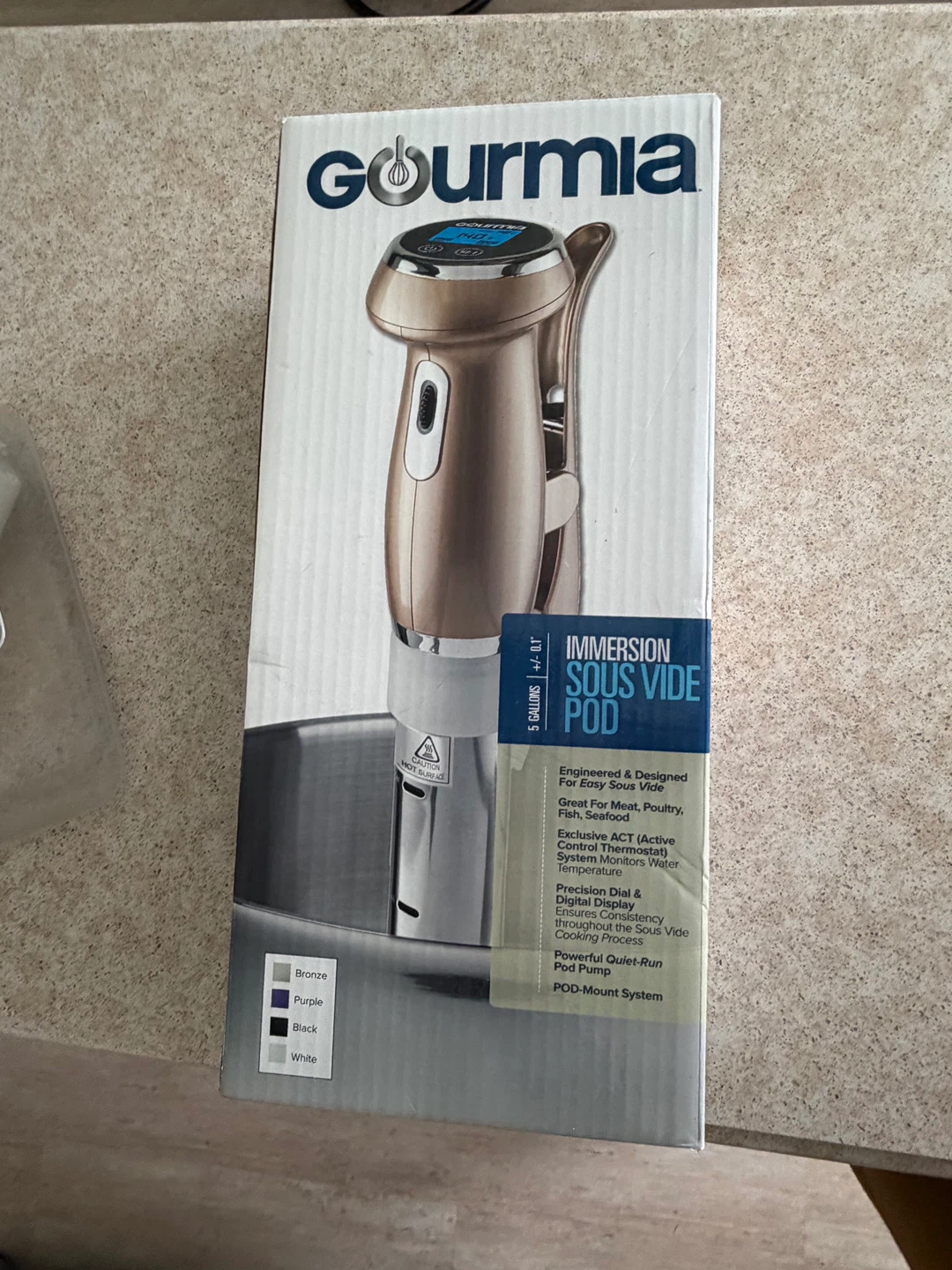 Gourmia Immersion Sous Vide Pod