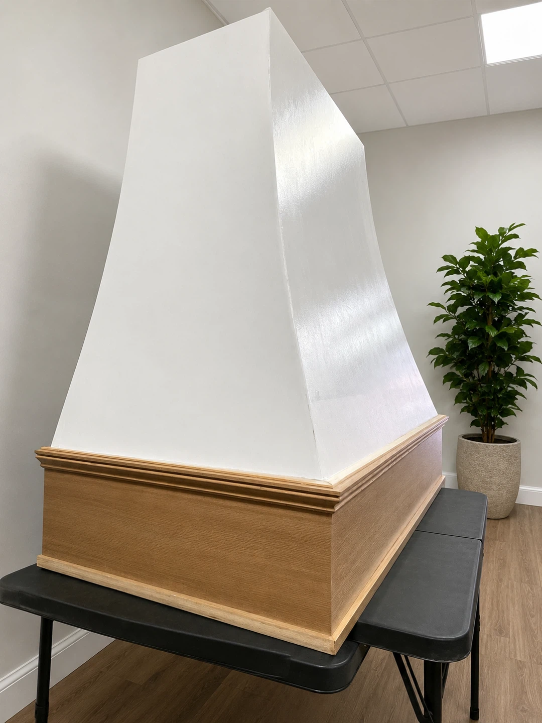 Luxury Curved Cedar Range Hood 🌲 - photo 4