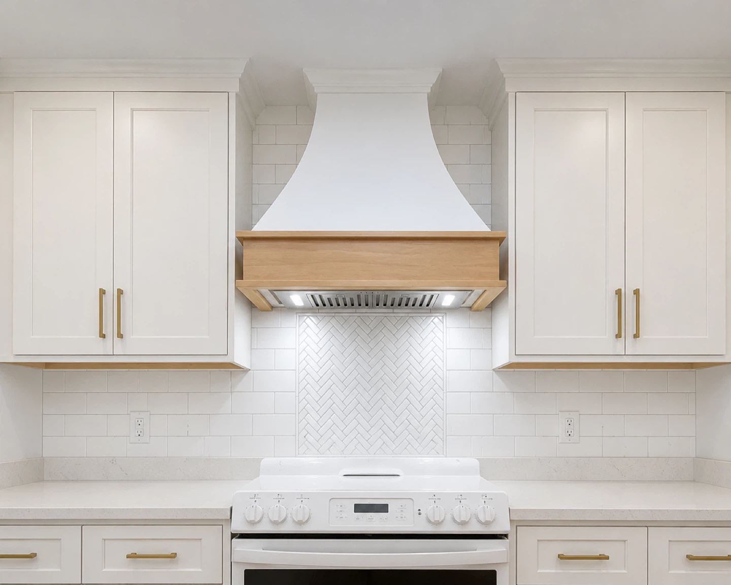 Luxury Curved Cedar Range Hood 🌲 - photo 5