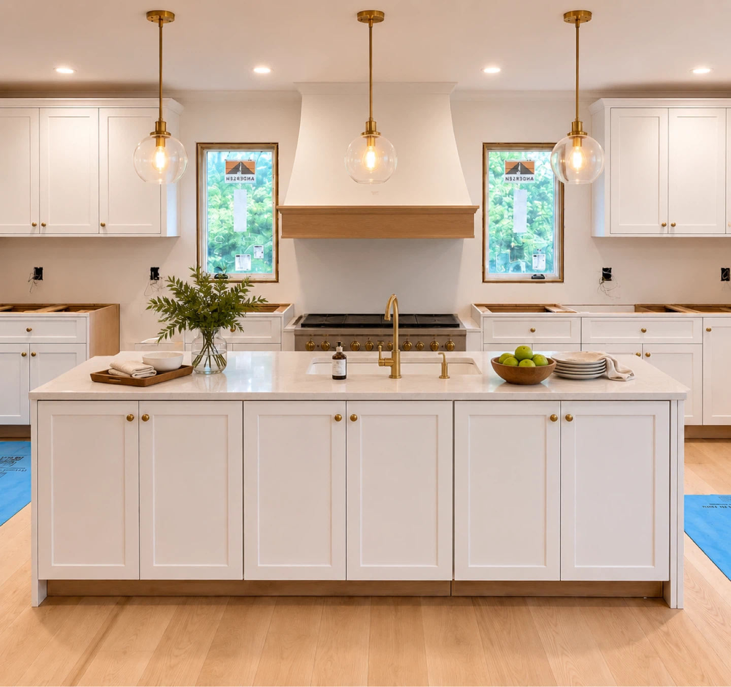 Luxury Curved Cedar Range Hood 🌲
