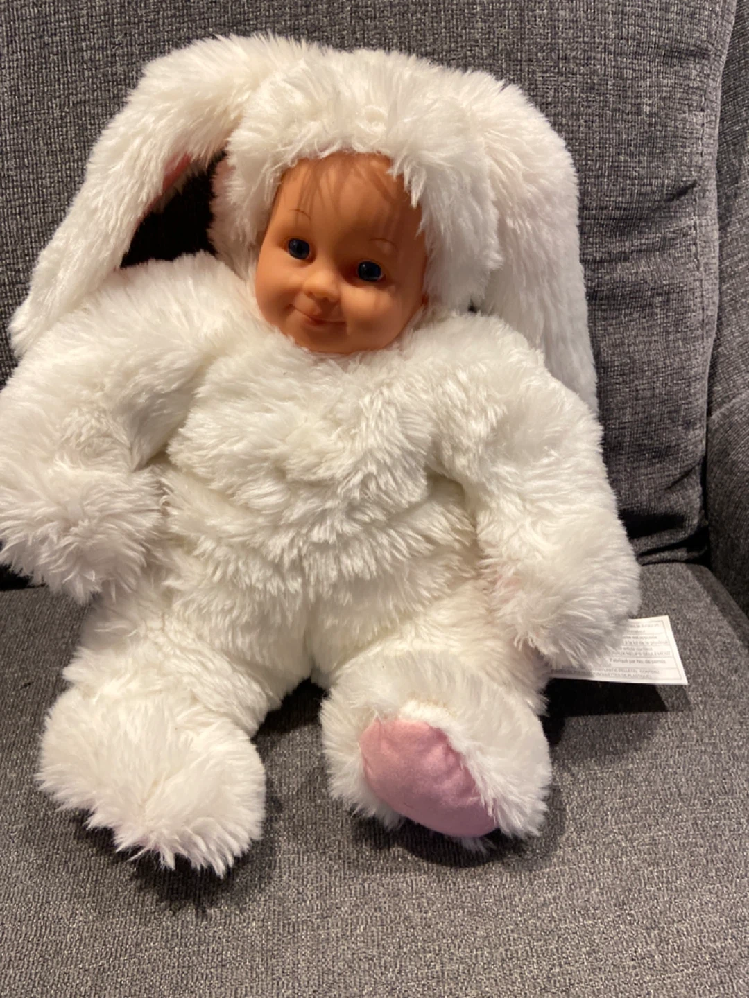 Annie Geddes White Bunny Plush Toy