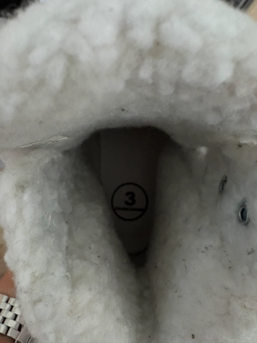 White Soft Skate Figure Ice Skates - Size 3 - photo 4