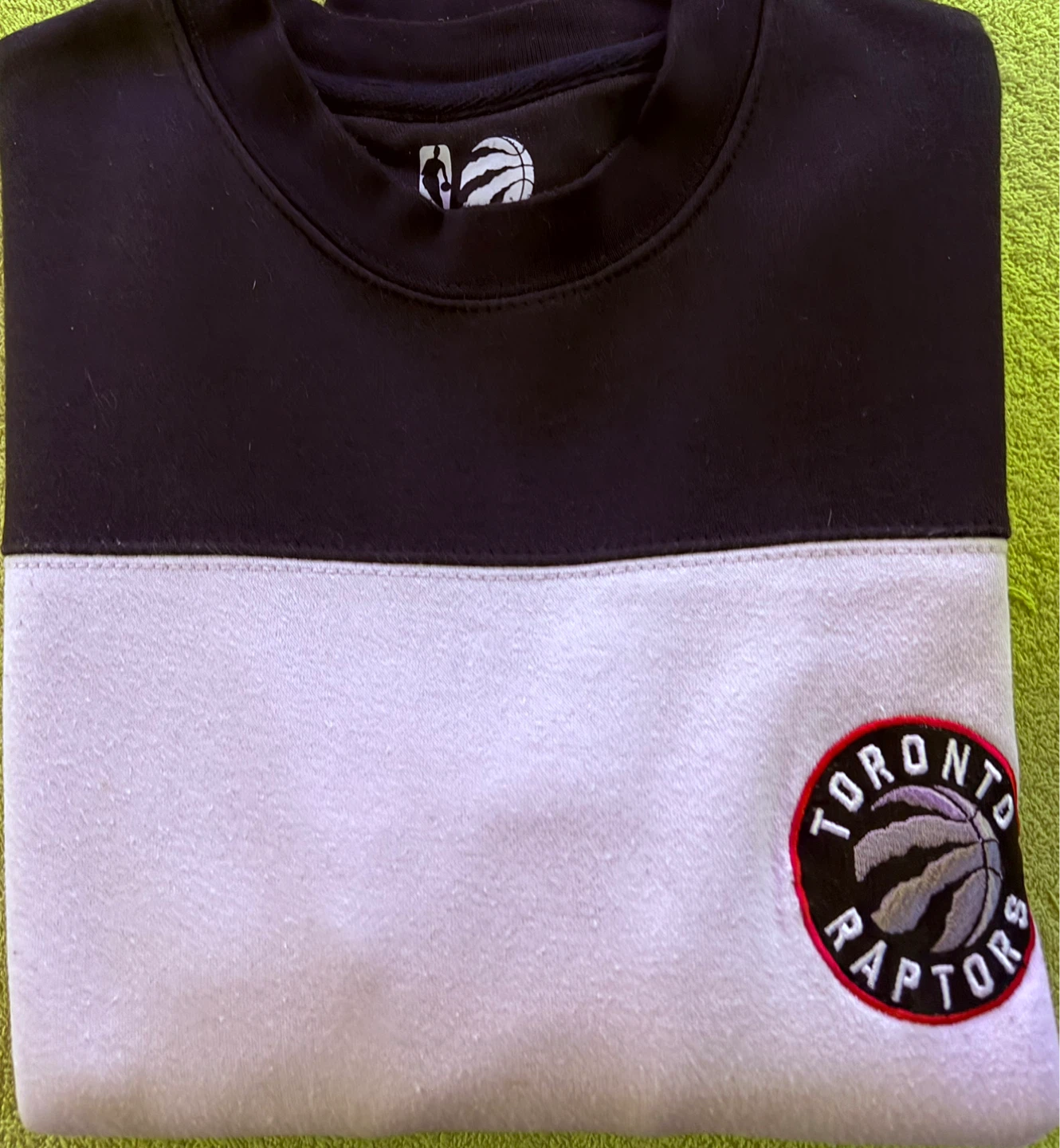Toronto Raptors Colour Block Crewneck Sweater - photo 2