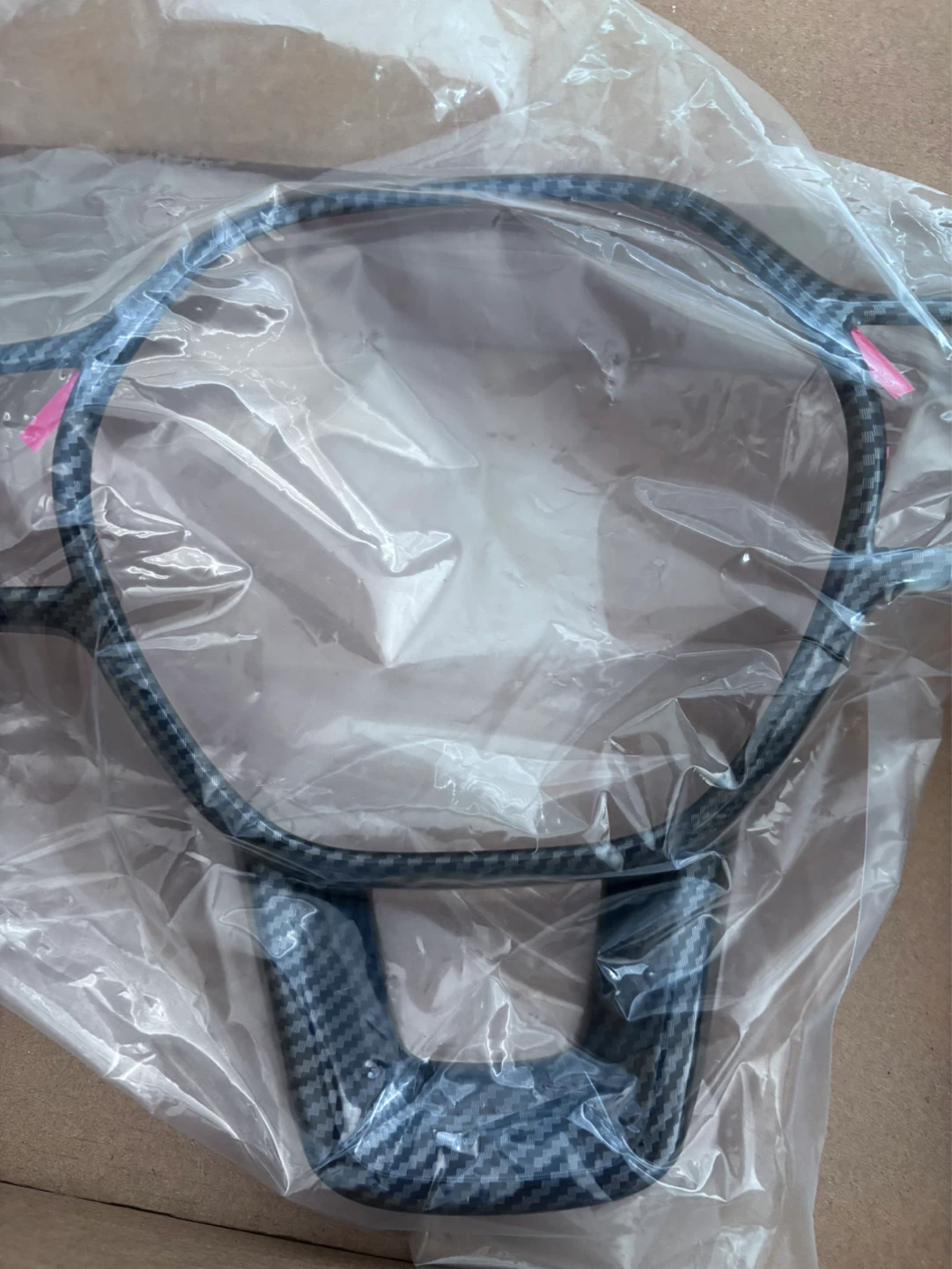 BRAND NEW Honda Civic/CRV Carbon Fibre Steering Wheel Trim - photo 2