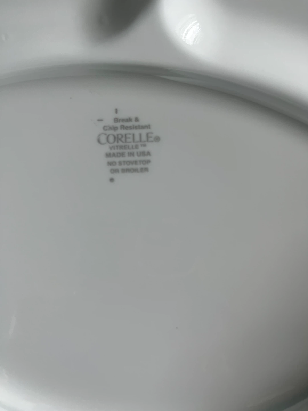 Corelle 3-Section Divided Plate - photo 2
