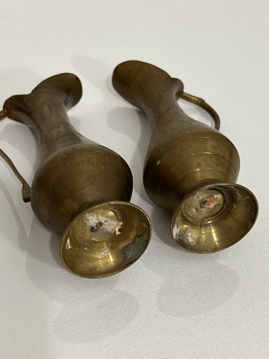 Vintage Brass Mini Pitchers (Set of 2) - photo 2