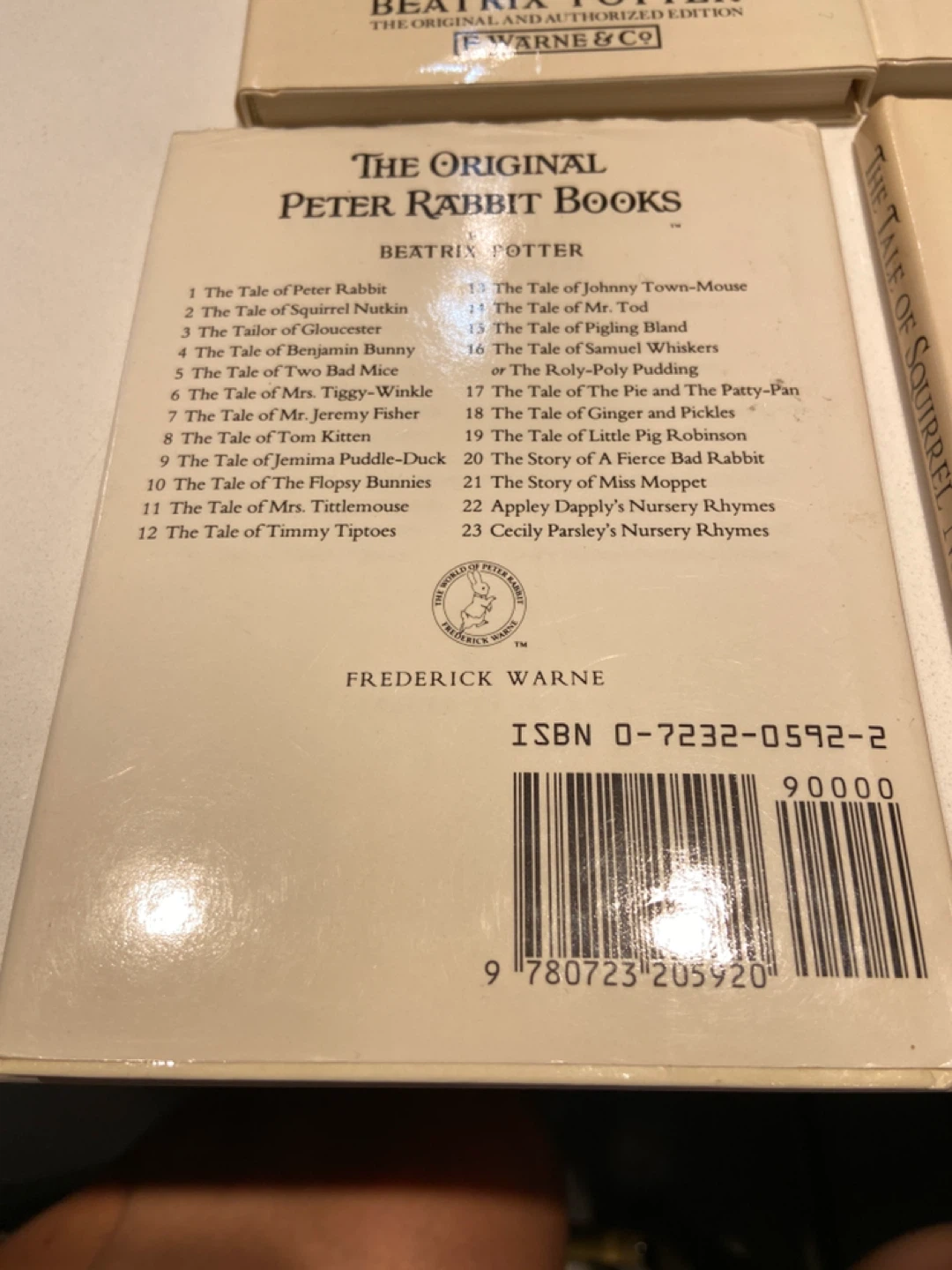 Beatrix Potter The Original Peter Rabbit Books Collection - photo 3