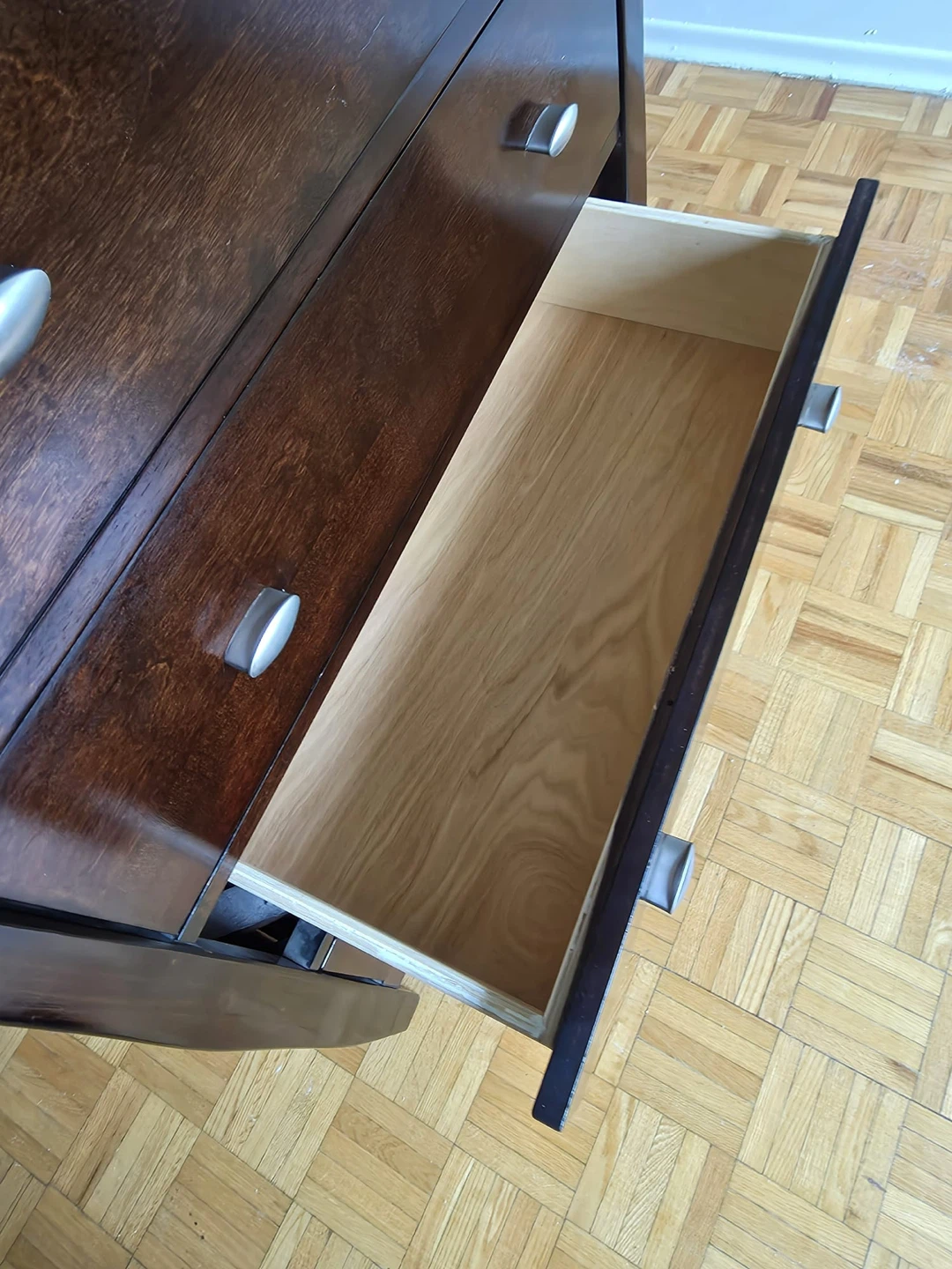 Dark Wood 6-Drawer Dresser - photo 4