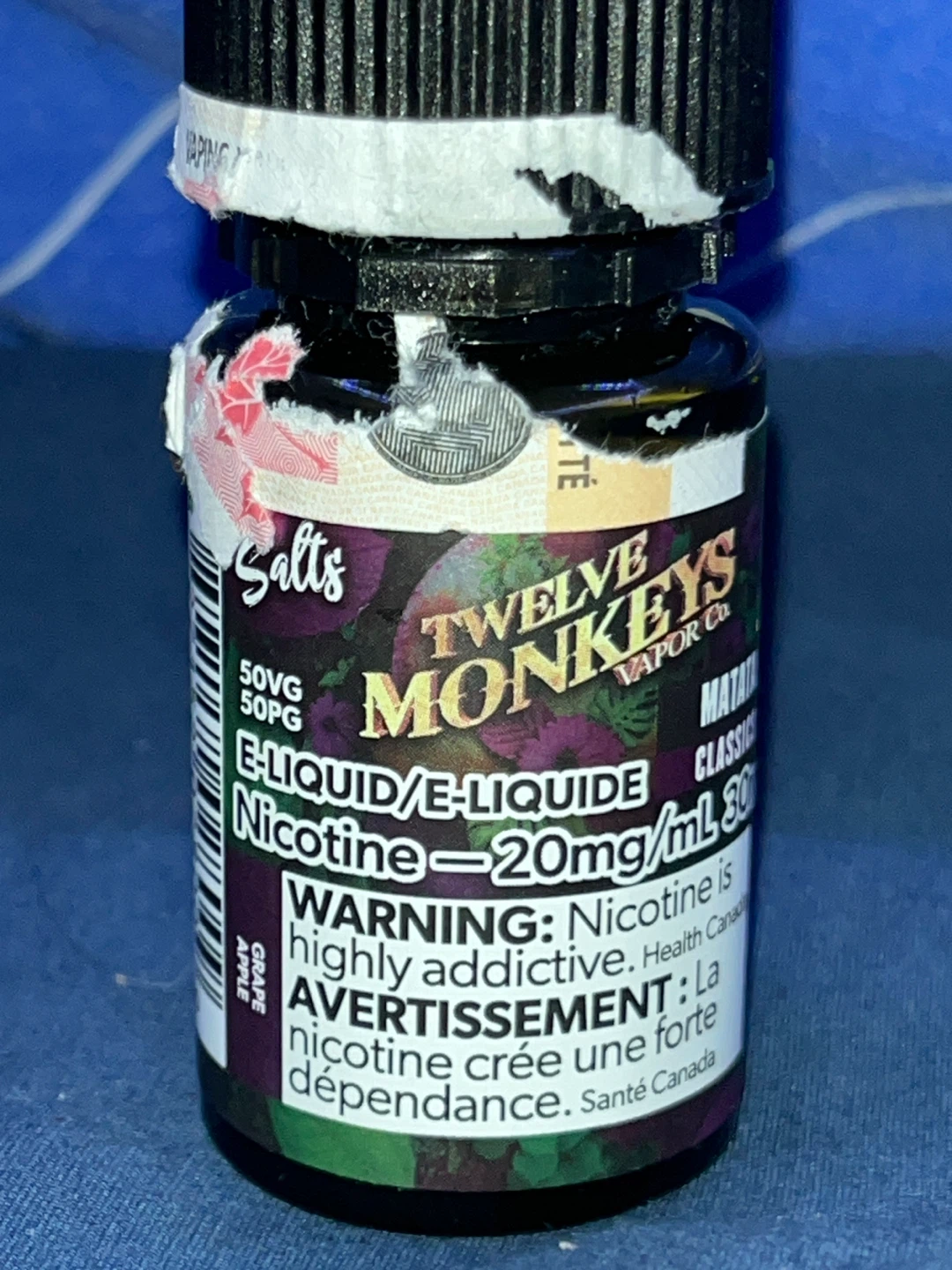 Twelve monkeys, Matada (apple and grape). vape juice - photo 2