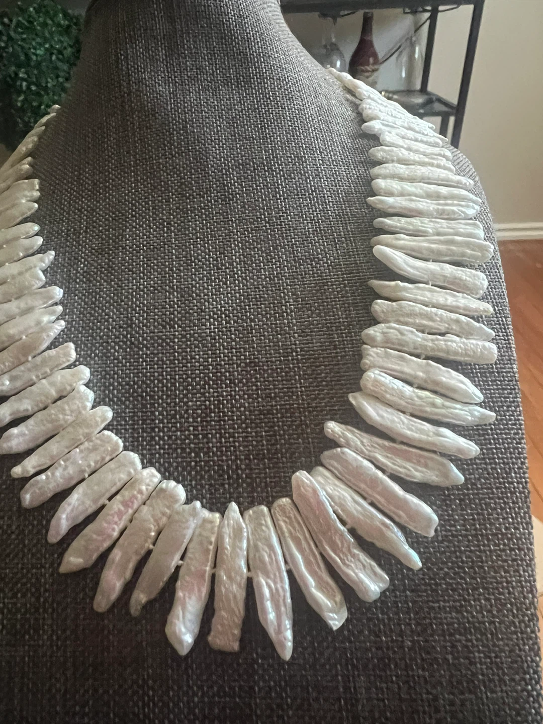 14 k Baroque Pearl Necklace