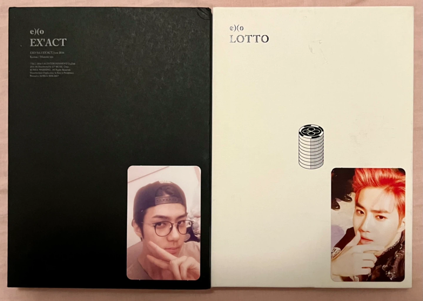 EXO Ex’act Lotto kpop album