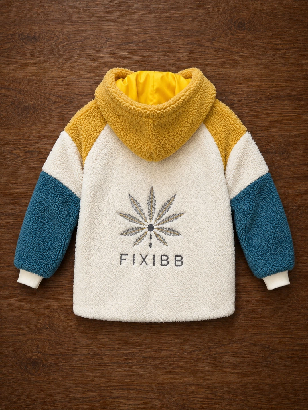 FIXIBB Fuzzy Fleece Hooded Jacket - photo 2
