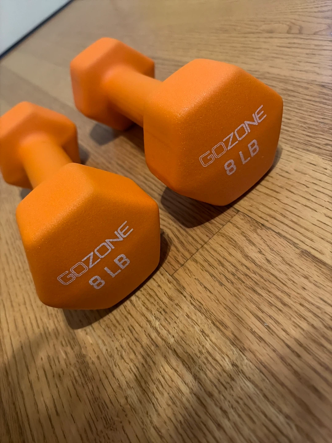 GOZONE Dumbbells 8 LB / 3.6 KG (Pair)