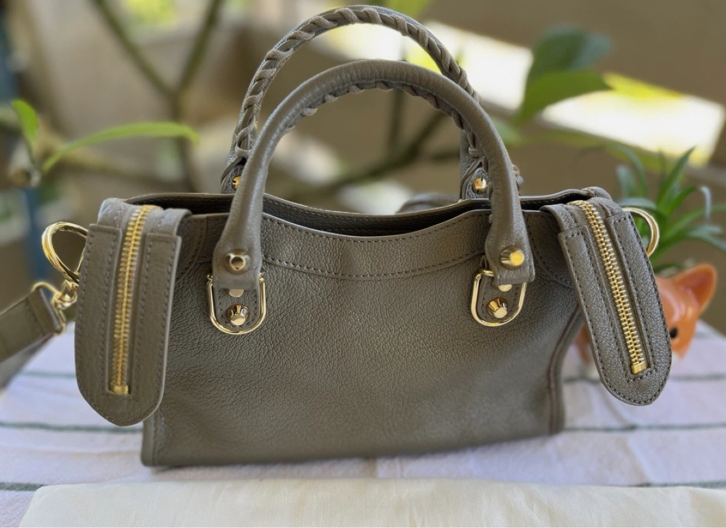 Balenciaga Grey Leather City Mini Bag - photo 3
