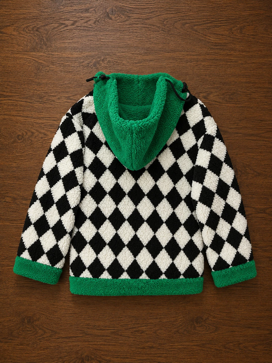 Kids Fleece Checkerboard Jacket - photo 2