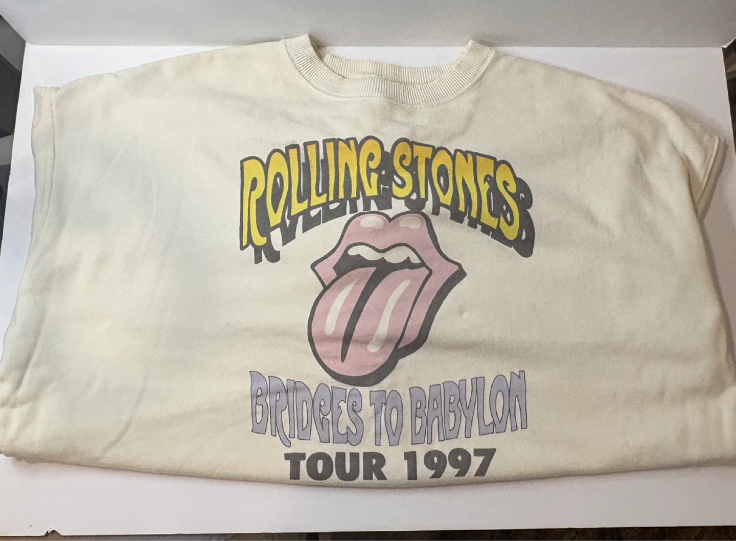 Rolling Stones Bridges to Babylon Tour 1997 T-Shirt