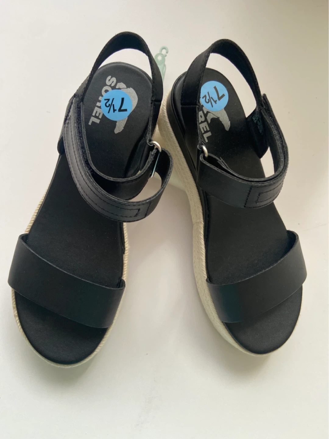 Sorel Black Platform Espadrille Sandals - photo 2