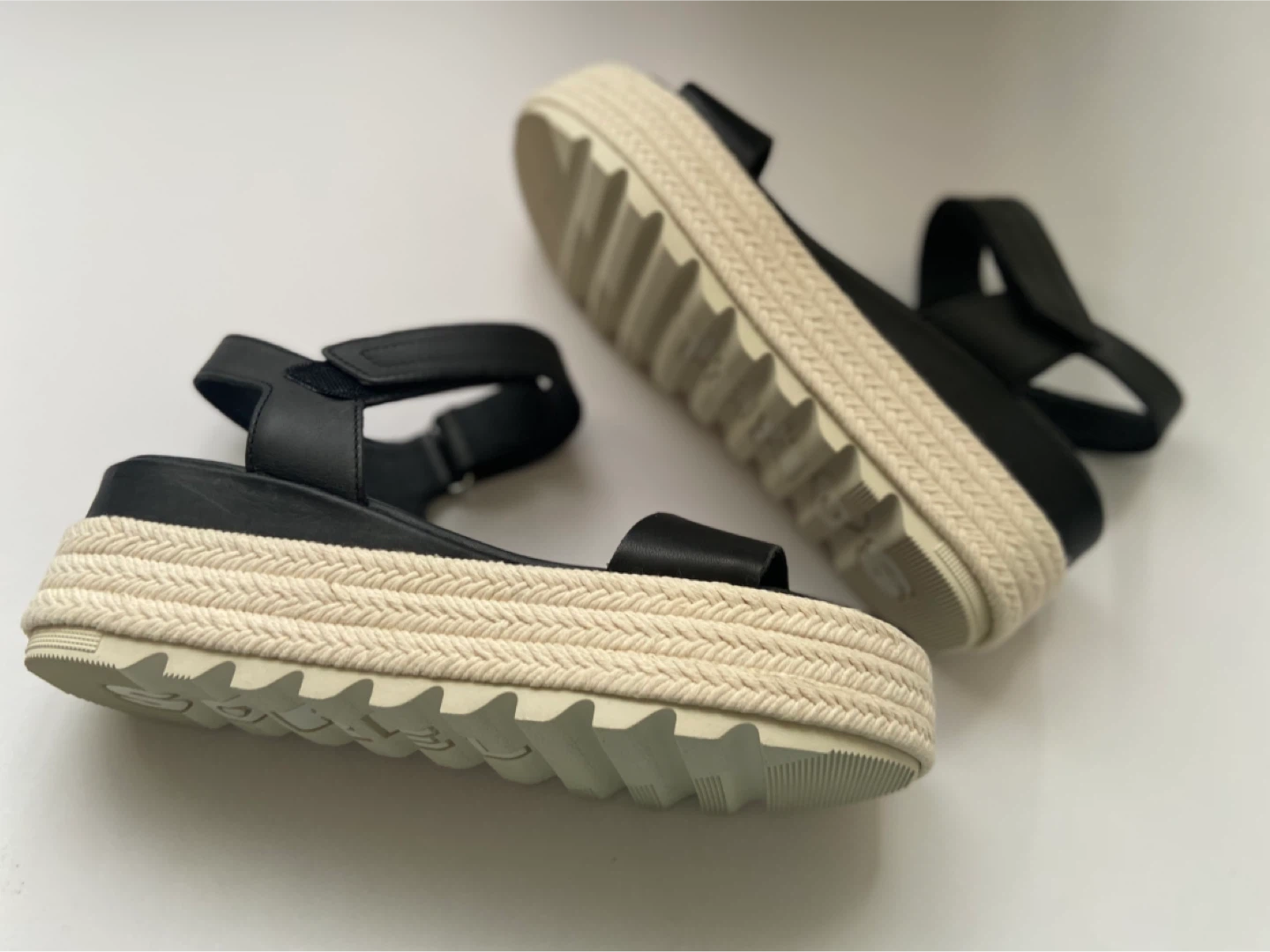 Sorel Black Platform Espadrille Sandals - photo 3